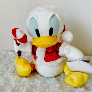 ディズニー(Disney)のディズニー　ドナルドダック　ぬいぐるみ　サンタ　クリスマス(ぬいぐるみ)