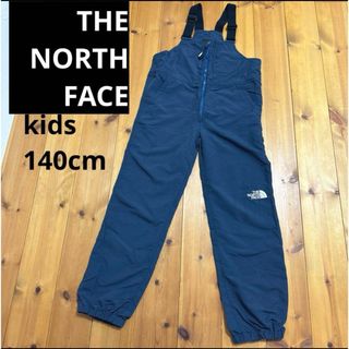 ザノースフェイス(THE NORTH FACE)のノースフェイス　キッズ　140cm オーバーオール　ネイビー(パンツ/スパッツ)