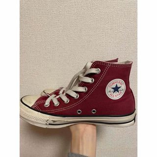 チャックテイラー(CHUCK TAYLOR)のconverse チャックテイラー　バーガンディ(スニーカー)