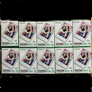 フジフイルム(富士フイルム)のチェキ フィルム instax mini　１０枚×１０パック インスタックスミニ(その他)
