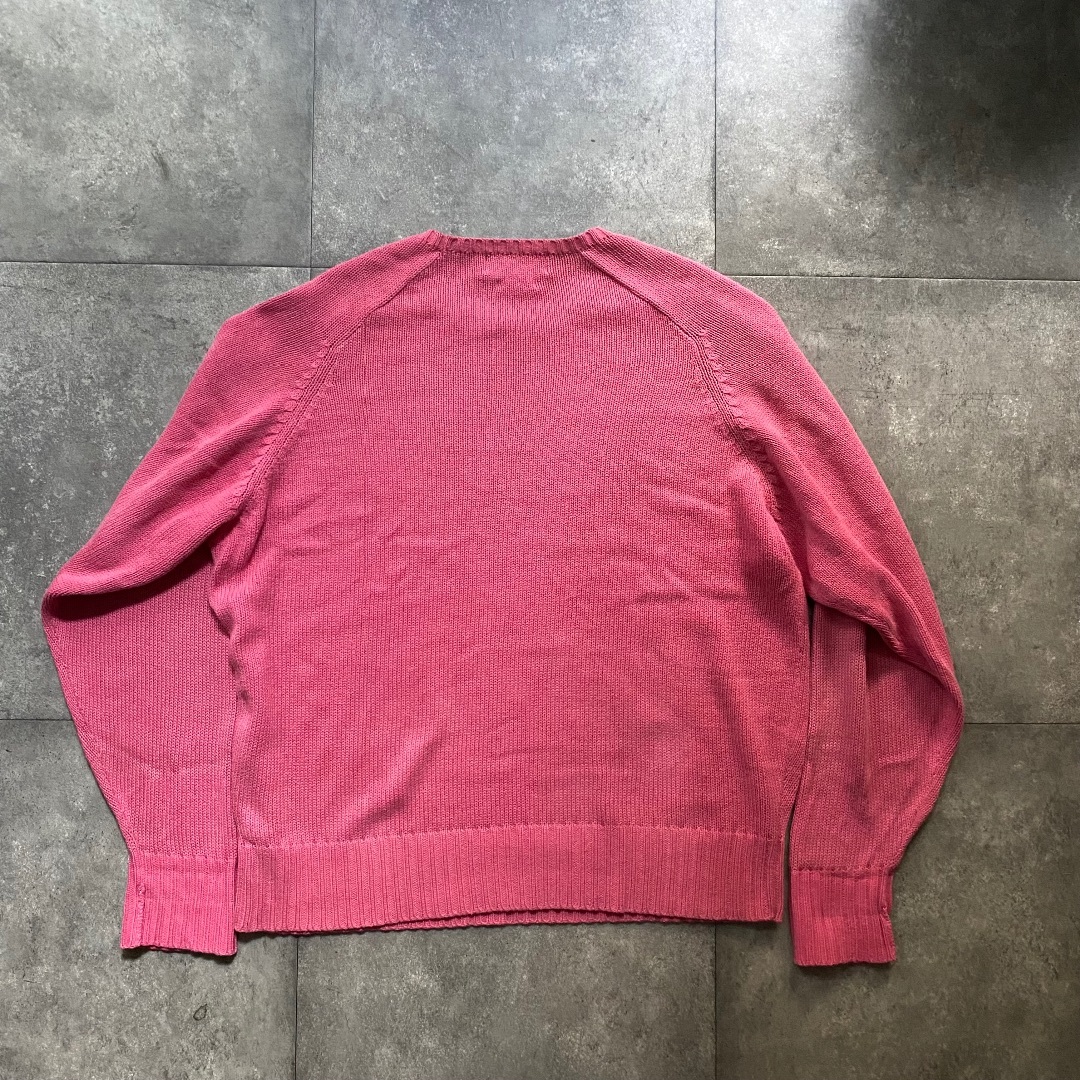 POLO RALPH LAUREN - 90s ラルフローレン コットンニット M POLO RALPH LAUREN - 90s ラルフローレン コットンニット M