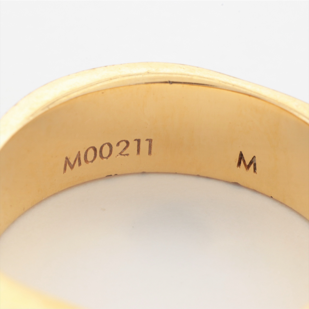 LOUIS VUITTON(ルイヴィトン)の激安✨ルイヴィトン本物　M00211 バーグ ナノグラム  リング M ゴールド レディースのアクセサリー(リング(指輪))の商品写真