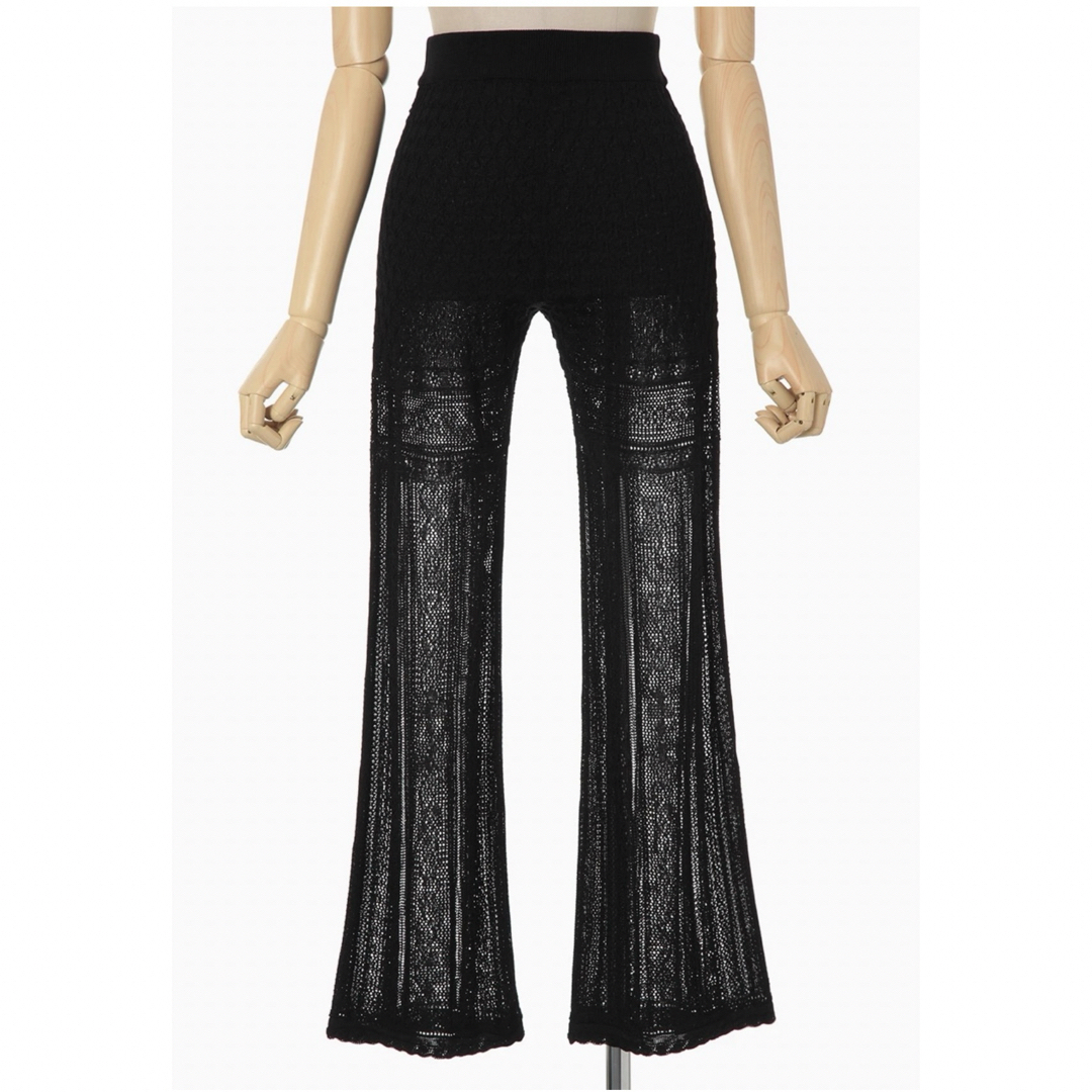 mamemame新品Curtain Lace Trousers