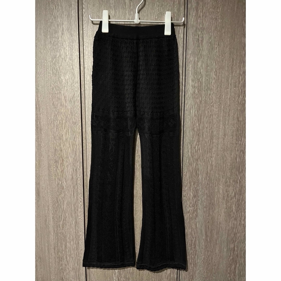 mamemame新品Curtain Lace Trousers