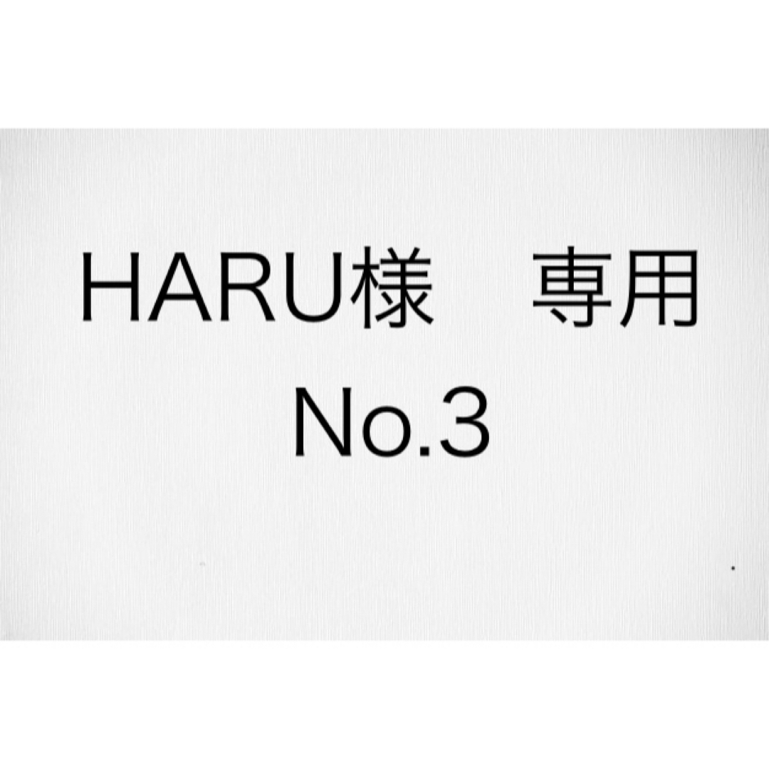 HARU様 専用 No.3の通販 by かのん's shop｜ラクマ