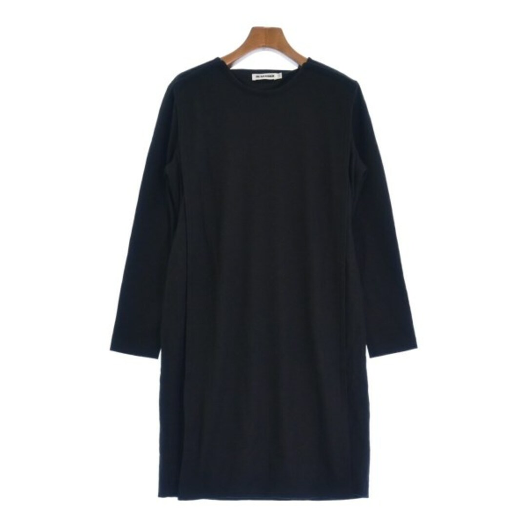 Jil Sander(ジルサンダー)のJIL SANDER ジルサンダー ワンピース 34(XS位) 黒 【古着】【中古】 レディースのワンピース(ひざ丈ワンピース)の商品写真