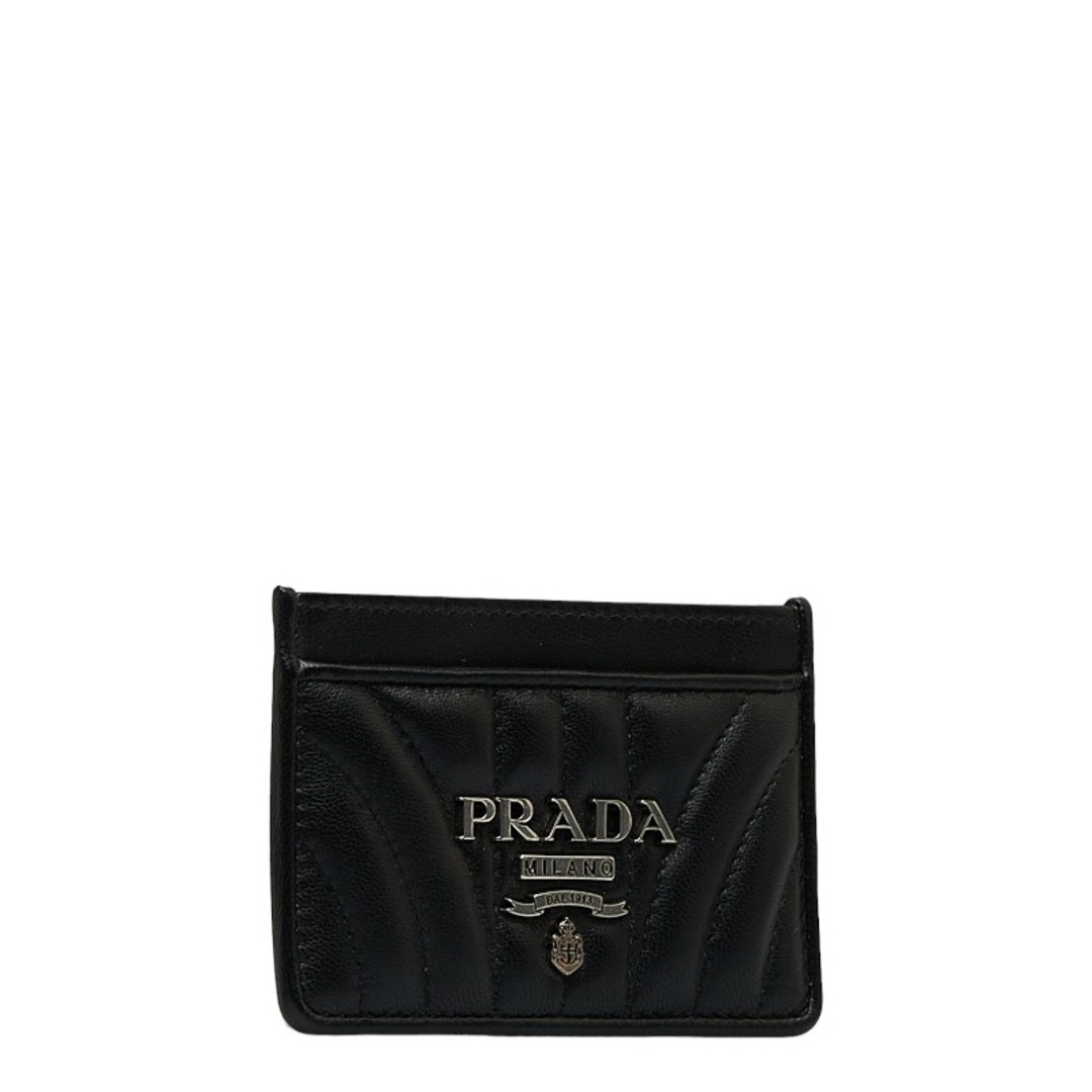 PRADA(プラダ)の美品 プラダ カードケース パスケース 名刺入れ 1MC208 カーフレザー レディース PRADA 【1-0128606】 レディースのファッション小物(パスケース/IDカードホルダー)の商品写真