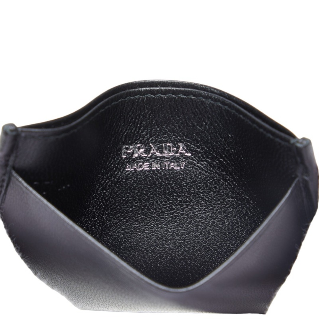 PRADA(プラダ)の美品 プラダ カードケース パスケース 名刺入れ 1MC208 カーフレザー レディース PRADA 【1-0128606】 レディースのファッション小物(パスケース/IDカードホルダー)の商品写真