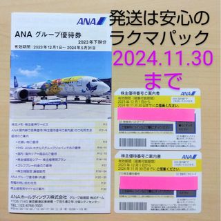 エーエヌエー(ゼンニッポンクウユ)(ANA(全日本空輸))のuta様専用 ANA株主優待券２枚(航空券)