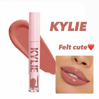 カイリーコスメティックス(Kylie Cosmetics)の新品 Kylie カイリーリップシャインラッカーFelt cute(リップグロス)