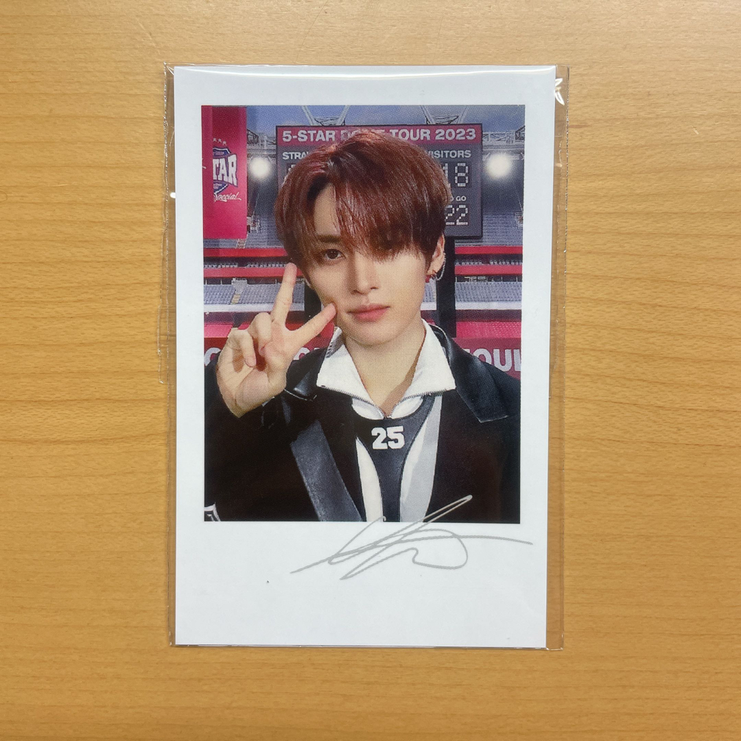 StrayKids 5-STAR チェキサイン入りリノ StrayKids 5-STAR チェキサイン入りリノ