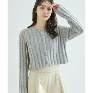 ロペピクニック(Rope' Picnic)の【グレー（07）】【一部店舗限定】2WAY/ラメフェザーカーディガン(カーディガン)