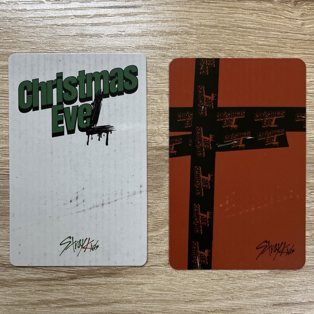 straykids christmas evel バンチャン トレカ エンタメ/ホビーのCD(K-POP/アジア)の商品写真