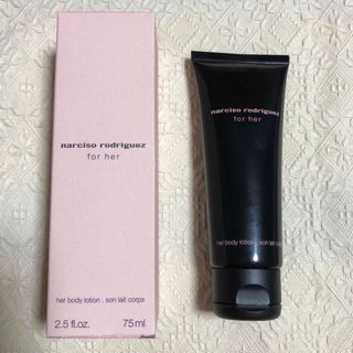 ナルシソロドリゲス(narciso rodriguez)の新品　ナルシソロドリゲス　フォーハー　ボディローション+Dior 香水サンプル(ボディローション/ミルク)