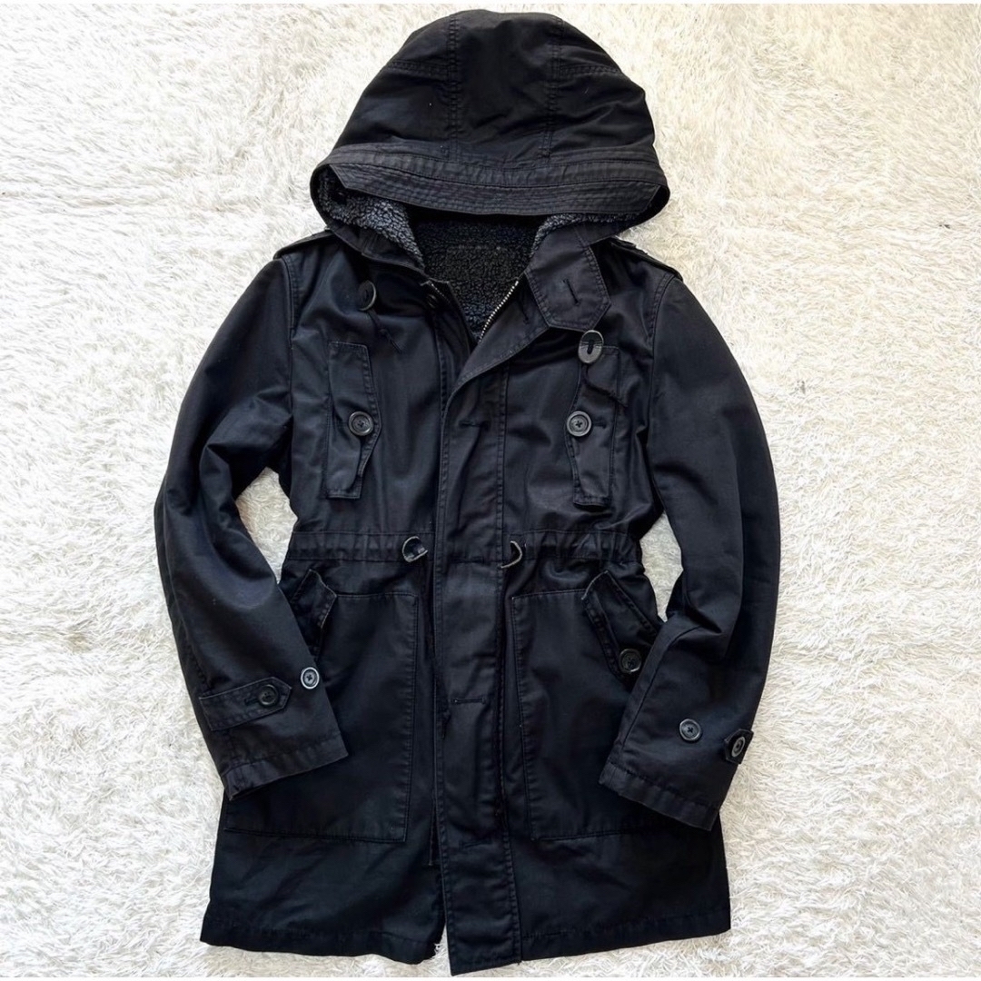 BURBERRY BLACK LABEL(バーバリーブラックレーベル)の12/16迄 BurberryBlacklabel 美品3WAY モッズコート メンズのジャケット/アウター(モッズコート)の商品写真