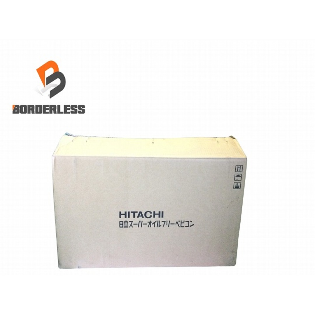 ☆品☆HITACHI 日立産機システム 三相200V スーパーオイルフリーベビコン LEシリーズ 0.75LE-8TB0 コンプレッサー 82662自動車/バイク