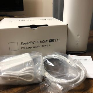 ユーキューコニュニケーションズ(UQ Communications)のSpeed Wi-Fi HOME5G L13(PC周辺機器)