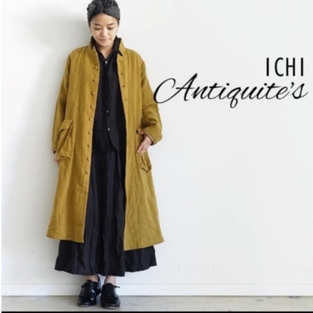 イチ アンティークス ICHI Antiquite's リネンウールロング イチ アンティークス ICHI Antiquite's リネンウールロング