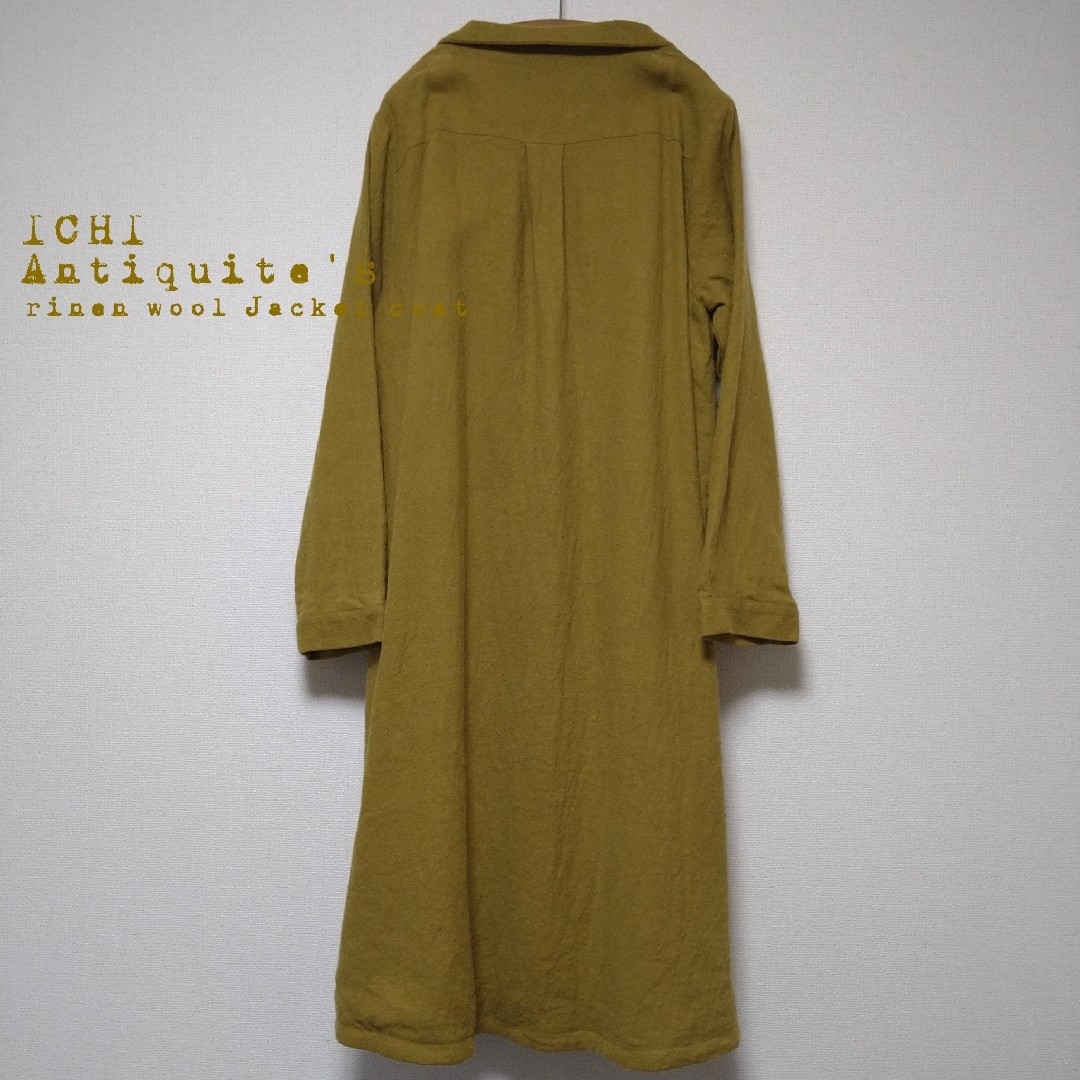 イチ アンティークス ICHI Antiquite's リネンウールロング イチ アンティークス ICHI Antiquite's リネンウールロング