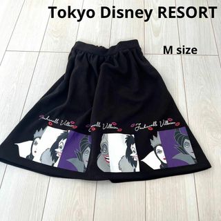 ディズニー(Disney)のTokyodisneyRESORT Dハロヴィランズ　スカート　ディズニー　M(ひざ丈スカート)