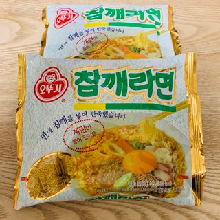 オットギ(オットギ)の【韓国】オットギ ごまラーメン 2袋 チャムケラーメン(インスタント食品)