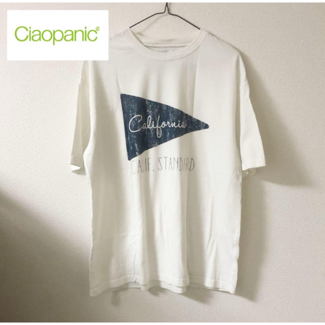 Ciaopanic(チャオパニック)のCiaopanic ビッグシルエット フロントロゴ Tシャツ メンズのトップス(Tシャツ/カットソー(半袖/袖なし))の商品写真