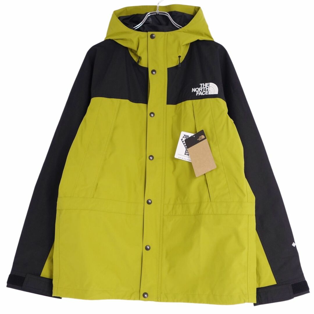 THE NORTH FACE(ザノースフェイス)の未使用 ザノースフェイス THE NORTH FACE ジャケット パーカー シェルジャケット マウンテンライト Mountain Light Jacket GORE-TEX メンズ NP11834 XL ライトグリーン メンズのジャケット/アウター(その他)の商品写真