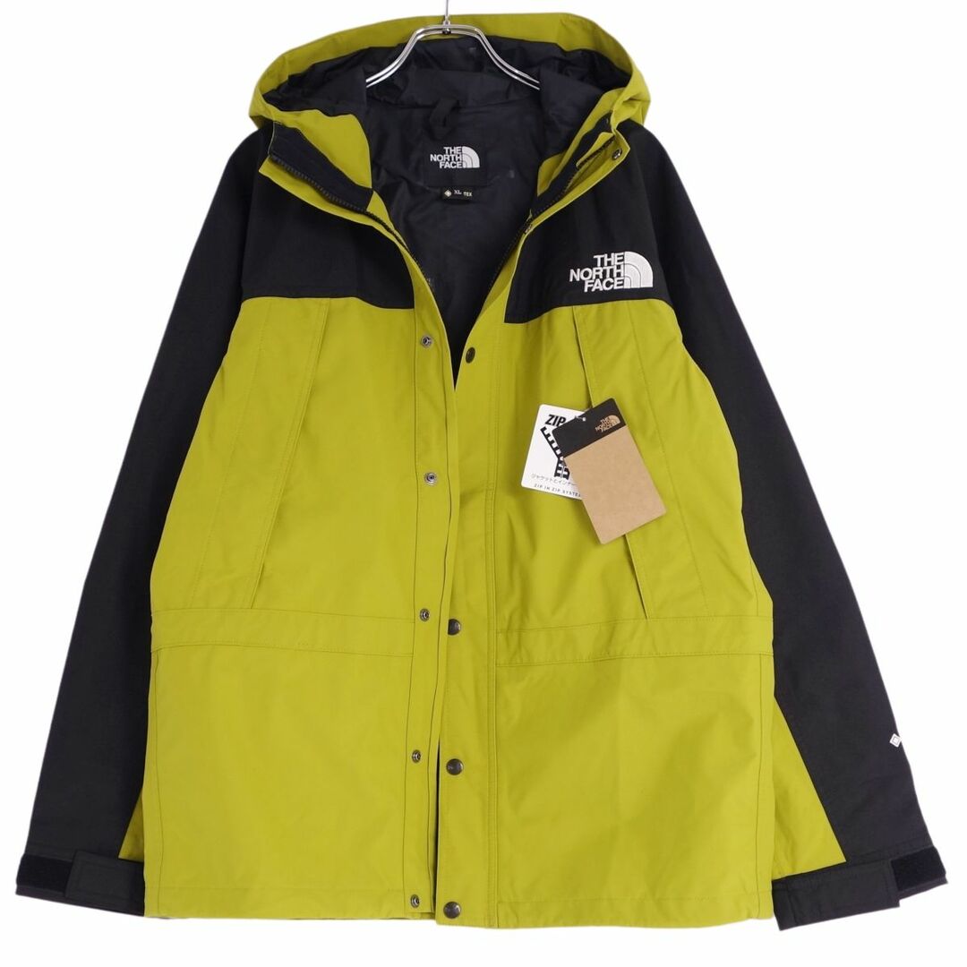 THE NORTH FACE(ザノースフェイス)の未使用 ザノースフェイス THE NORTH FACE ジャケット パーカー シェルジャケット マウンテンライト Mountain Light Jacket GORE-TEX メンズ NP11834 XL ライトグリーン メンズのジャケット/アウター(その他)の商品写真