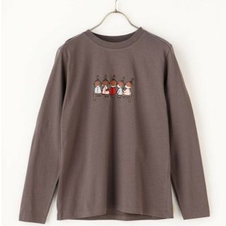 ムーミン(MOOMIN)のMOOMIN ムーミン リトルミイ 長袖 Tシャツ(Tシャツ(長袖/七分))