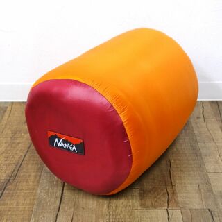 ナンガ(NANGA)の未使用 ナンガ NANGA ラバイマーバッグ W400STD RED 2人用 シュラフ 寝袋 封筒型 ダウン キャンプ アウトドア(寝袋/寝具)