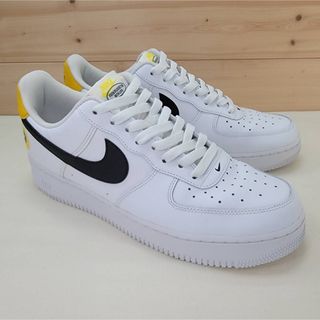 ナイキ(NIKE)のナイキ エアフォース1 ロー '07 LV8 "白/黒/イエロー" 27.5㎝(スニーカー)