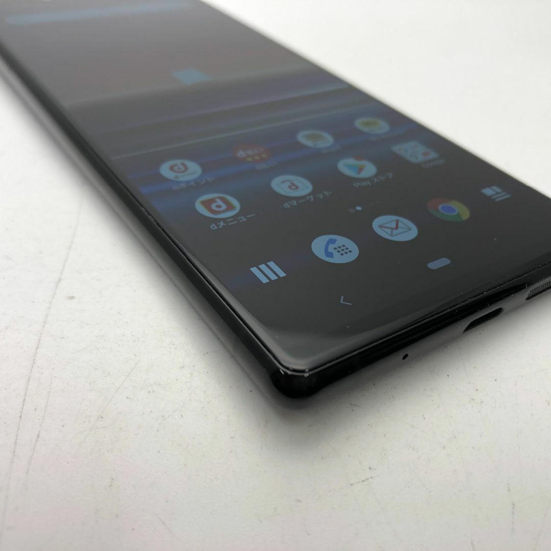 SONY(ソニー)の1163 SIMフリー Xperia 1 SO-03L docomo 美品 スマホ/家電/カメラのスマートフォン/携帯電話(スマートフォン本体)の商品写真