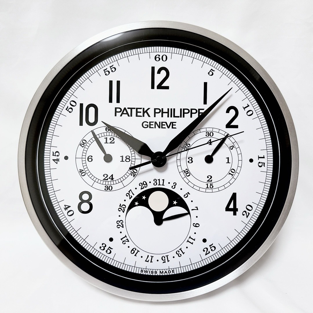 インテリア小物ブラック パテック フィリップ 掛け時計 PATEK PHILIPPE 非売品