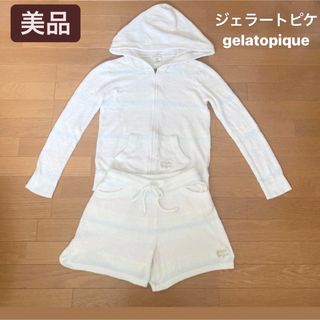 ジェラートピケ(gelato pique)の【超美品】ジェラートピケ gelatopique スムーズィー　ルームウェア(ルームウェア)