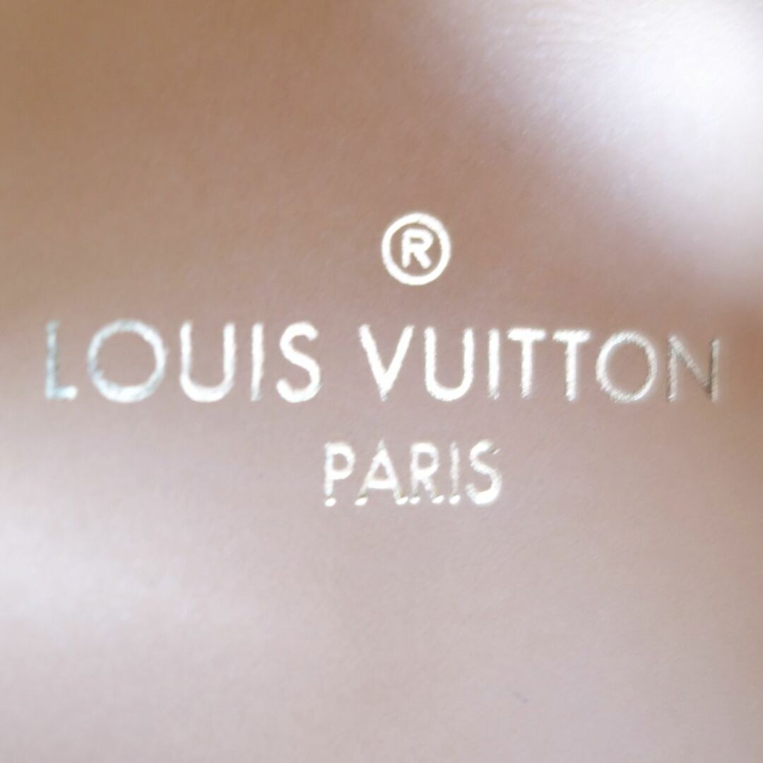 LOUIS VUITTON(ルイヴィトン)の未使用 ルイヴィトン LOUIS VUITTON レザーシューズ オックスフォードシューズ ブローグ ハラコ 革靴 メンズ 6.5M(25.5cm相当) ブルー メンズの靴/シューズ(ドレス/ビジネス)の商品写真