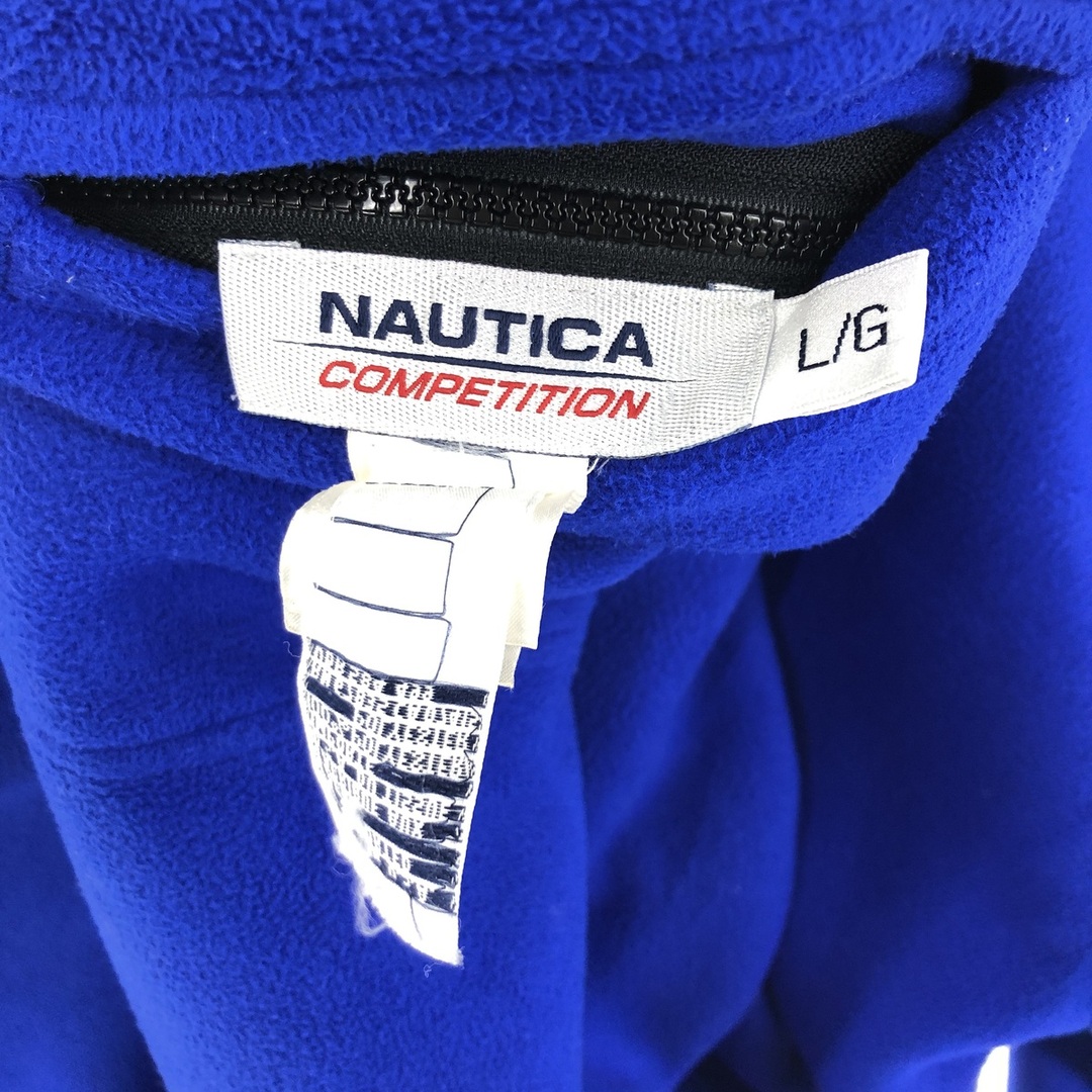 NAUTICA(ノーティカ)の古着 ノーティカ NAUTICA COMPETITION リバーシブル ハーフジップ フリースプルオーバー USA製 メンズL /eaa379191 メンズのジャケット/アウター(その他)の商品写真