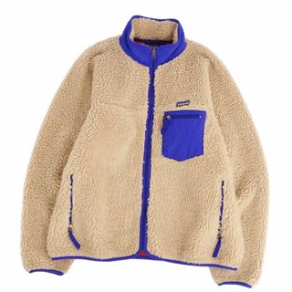 パタゴニア(patagonia)の美品 パタゴニア PATAGONIA ジャケット クラシックレトロカーディガン 23024 FA02 アウター メンズ アメリカ製 XL ベージュ/ブルー(その他)