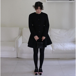 freckle seoul line wool jacket in black(テーラードジャケット)