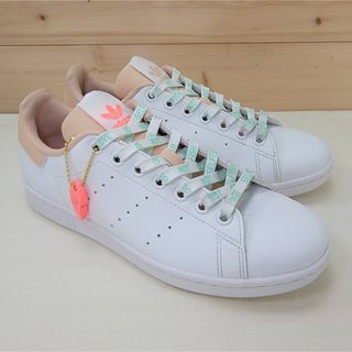 スタンスミス(STANSMITH（adidas）)のアディダス スタンスミス ホワイト/ライトピンク ハート 24cm(スニーカー)