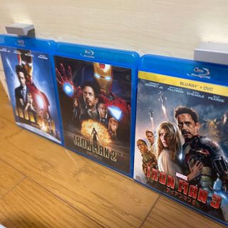 マーベル(MARVEL)のアイアンマン　1.2.3   全3作品　ブルーレイ(外国映画)