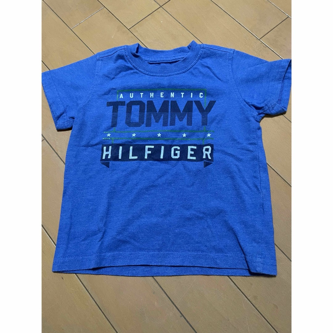 TOMMY HILFIGER(トミーヒルフィガー)のTOMMY HILFIGER 80 キッズ　ベビー　ポロシャツ　Tシャツ　半袖 キッズ/ベビー/マタニティのベビー服(~85cm)(Ｔシャツ)の商品写真