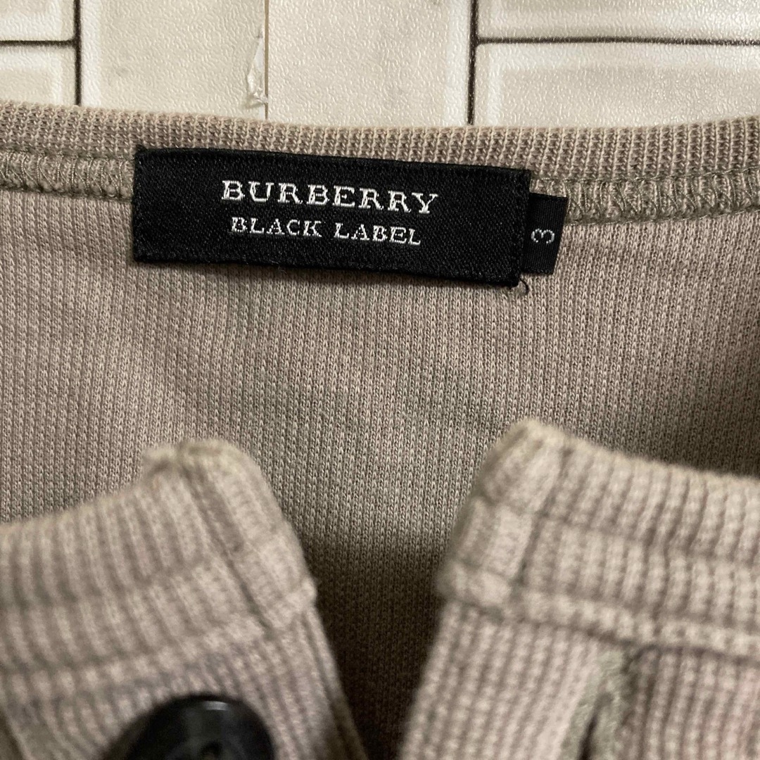 BURBERRY BLACK LABEL(バーバリーブラックレーベル)のBurberry Black Label⭐️長袖⭐️ビッグロゴ⭐️ メンズのトップス(Tシャツ/カットソー(七分/長袖))の商品写真