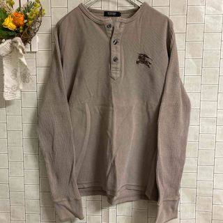 バーバリーブラックレーベル(BURBERRY BLACK LABEL)のBurberry Black Label⭐️長袖⭐️ビッグロゴ⭐️(Tシャツ/カットソー(七分/長袖))