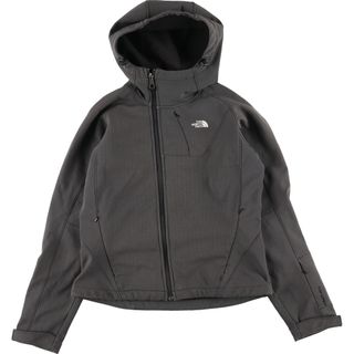 ザノースフェイス(THE NORTH FACE)の古着 ザノースフェイス THE NORTH FACE チェック柄 ソフトシェルパーカー レディースM /eaa395413(その他)