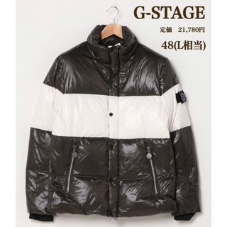 ジーステージ(G-Stage)の新品　G-STAGE　ジーステージ　バイカラー　ボリューム　ダウンジャケット　Ｌ(ダウンジャケット)