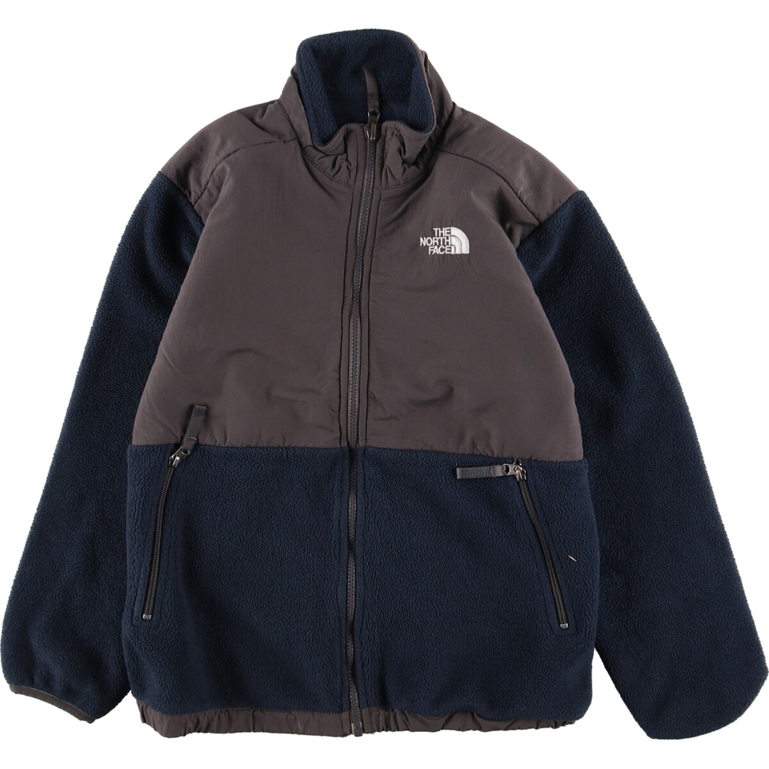 455cm袖丈ザノースフェイス THE NORTH FACE デナリジャケット ナイロンxフリースジャケット メンズL /eaa396459