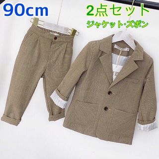 90㎝ 男の子 キッズフォーマル スーツ セット 199 卒業式入学式卒園入園(ドレス/フォーマル)