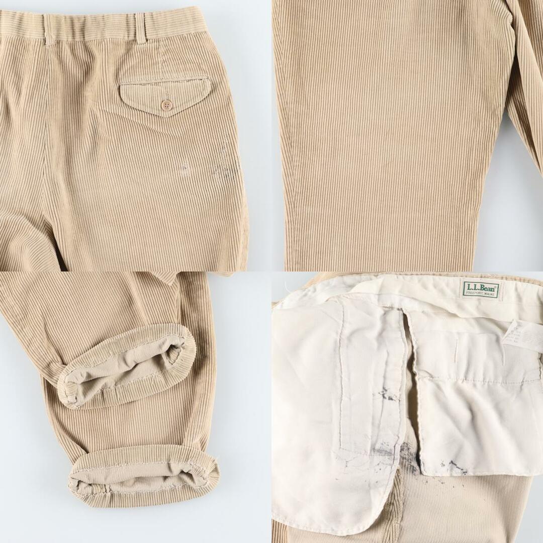 エルエルビーン L.L.Bean ツータック コーデュロイパンツ メンズw37 /eaa396143LLBeanエルエルビーン特徴