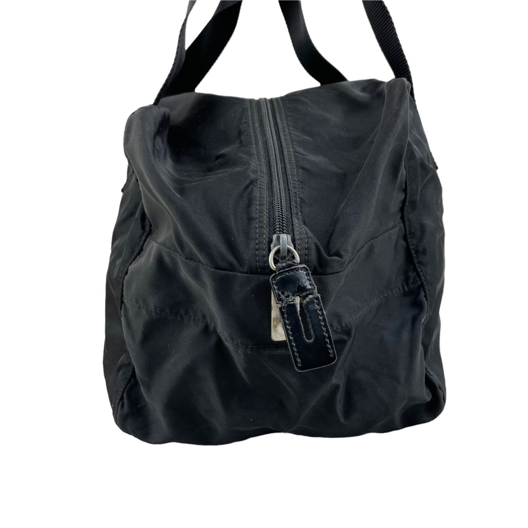 ✨良品 PRADA プラダ ミニボストンバッグ ブラック 黒 旅行 トラベル ✨良品 PRADA プラダ ミニボストンバッグ ブラック 黒 旅行 トラベル