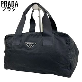 プラダ(PRADA)の✨良品　PRADA プラダ　ミニボストンバッグ　ブラック　黒　旅行　トラベル(ボストンバッグ)